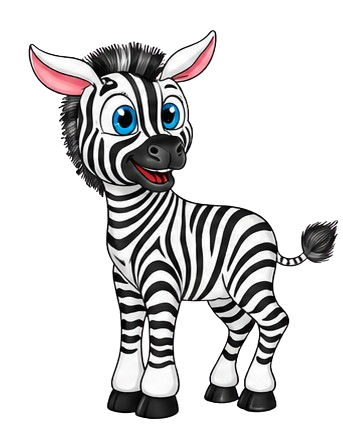Zebra - Super Kids Facilities Mascot